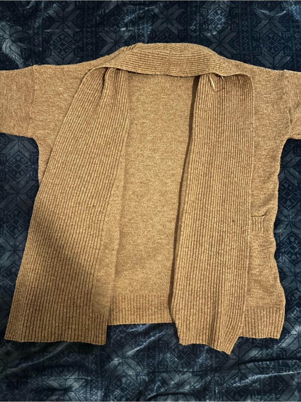 Time and Tru Cardigan in Tan Size XXL Like New